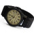 Чоловічий наручний годинник Besta Command Green Nylon 2 ремінці класичний круглий стрілковий #11110