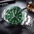 Чоловічий наручний годинник Carnival Diver Leather Deluxe 10 Bar 2 ремінці #13316