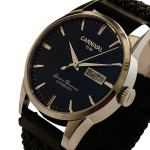 чоловічий наручний годинник carnival flagman magnetic grey 2 ремінці
