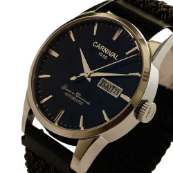 чоловічий наручний годинник carnival flagman magnetic grey 2 ремінці