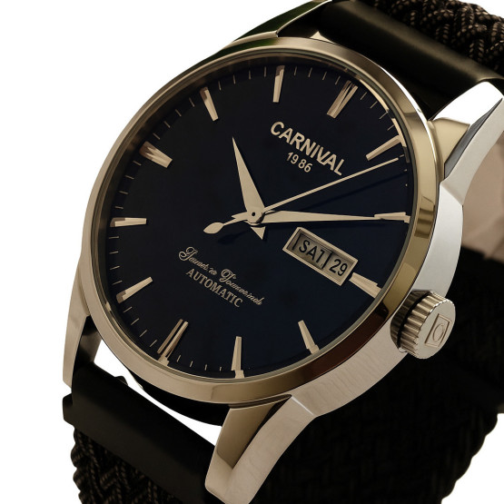 Чоловічий наручний годинник Carnival Flagman Magnetic Grey 2 ремінці