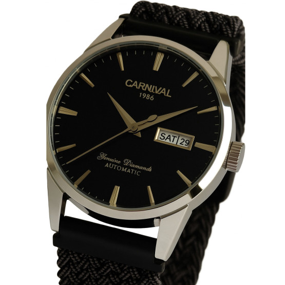 Чоловічий наручний годинник Carnival Flagman Magnetic Grey 2 ремінці #11151