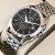 Чоловічий наручний годинник Carnival Genius Silver Honey 2 ремінці #12786