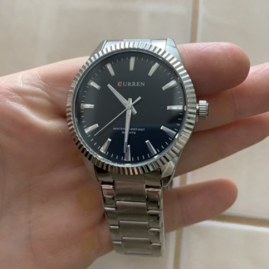 Чоловічий наручний годинник Curren Graf Rubber 2 ремінці #12190