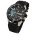 Чоловічий наручний годинник Curren Roberto Elastic Black 2 ремінці #11263