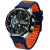 Чоловічий наручний годинник Curren Roberto Lava Blue 2 ремінці #13298
