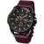 Чоловічий наручний годинник Forsining Finance Wine Red 2 ремінці