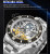 Чоловічий наручний годинник Forsining Orion #13834