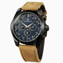 чоловічий наручний годинник forsining walker limited класичний круглий стрілковий