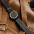 Чоловічий наручний годинник GoldenHour Water Metal Black 2 ремінці #13346