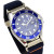 Чоловічий наручний годинник Hemsut Zurich Carekiso Nylon Blue 2 ремінці #11569