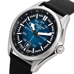 чоловічий наручний годинник lee cooper flight extra leather 2 ремінці