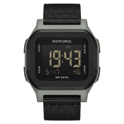 чоловічий наручний годинник naviforce cube strong nylon 2 ремінці
