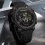 Чоловічий наручний годинник Naviforce Europe Black Paracord 2 ремінці #13110