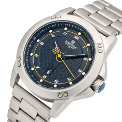 чоловічий наручний годинник naviforce lagune stainless silver 2 ремінці