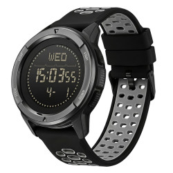 чоловічий наручний годинник north edge alps flex grey з компасом
