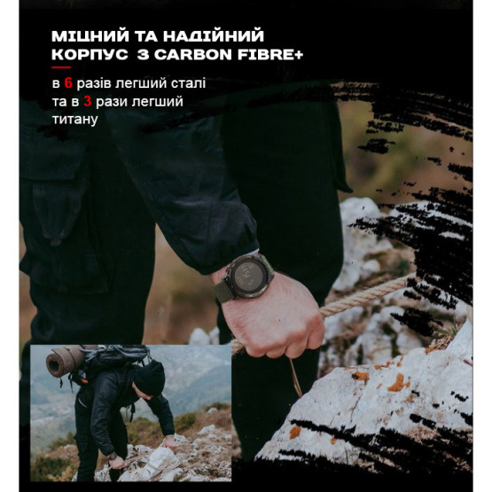 Чоловічий наручний годинник North Edge Alps Special Orange з компасом 2 ремінці #13627