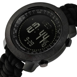 Купити чоловічий наручний годинник north edge apache paracord edition 2 ремінці недорого
