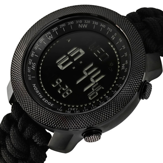 Чоловічий наручний годинник North Edge Apache Paracord Edition 2 ремінці