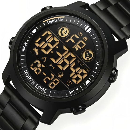 Чоловічий наручний годинник North Edge Laker Iron Edition 2 ремінці