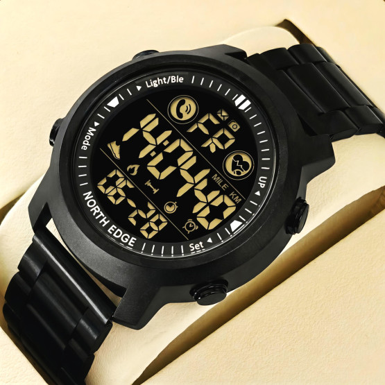 Чоловічий наручний годинник North Edge Laker Iron Edition 2 ремінці #12567