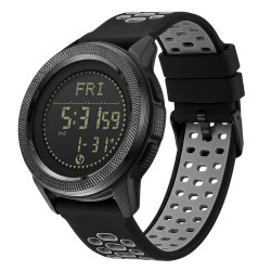чоловічий наручний годинник north edge nexus flex grey з компасом 2 ремінці