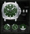 Чоловічий наручний годинник Poedagar Select Silver Metal 2 ремінці #12386