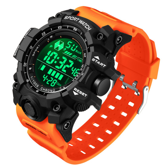 Чоловічий наручний годинник Sanda Tangerine #13474
