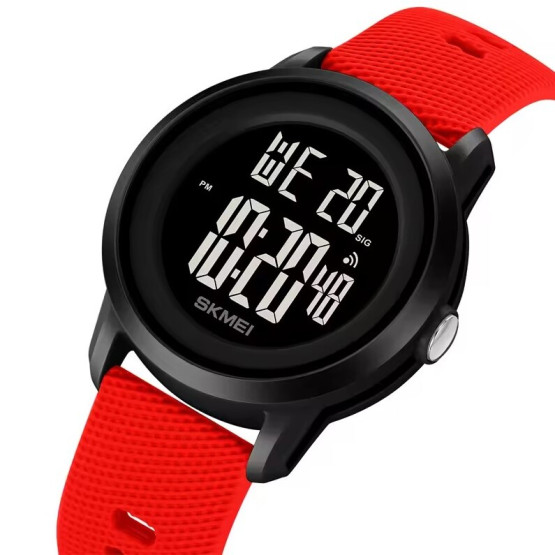 Чоловічий наручний годинник Skmei Red #12949