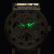 Чоловічий наручний годинник Winner Gold Metal Black 2 ремінці #13709