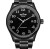 Чоловічий наручний годинник Winner Handsome Elastic Black 2 ремінці #11632