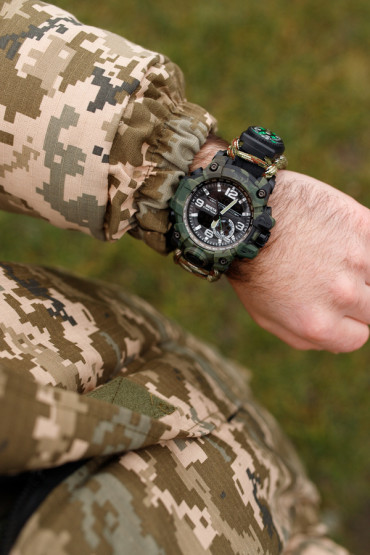 Годинник чоловічий Besta Box Military Light подарунковий набір, з компасом наручний годинник Besta #7981