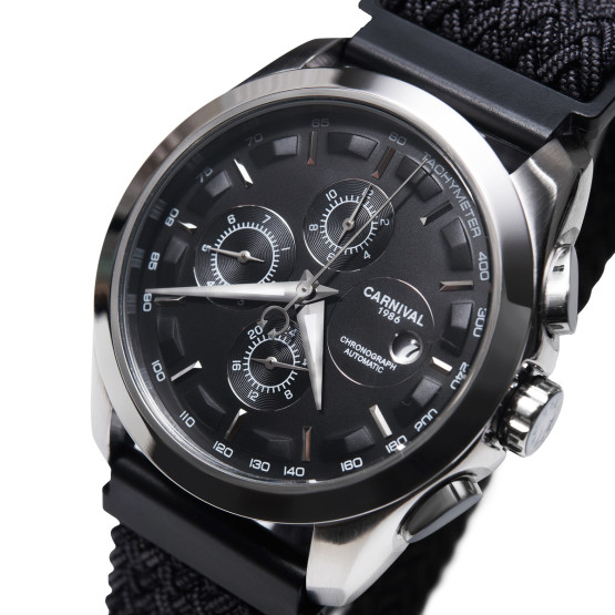 Класичний чоловічий годинник Carnival Genius Magnetic Grey 2 ремінці стрілковий