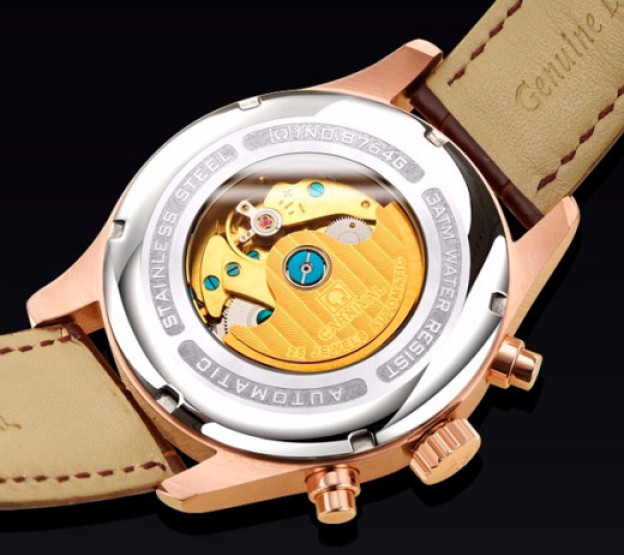 Годинник чоловічий Carnival Grand Brown наручний годинник Carnival #763