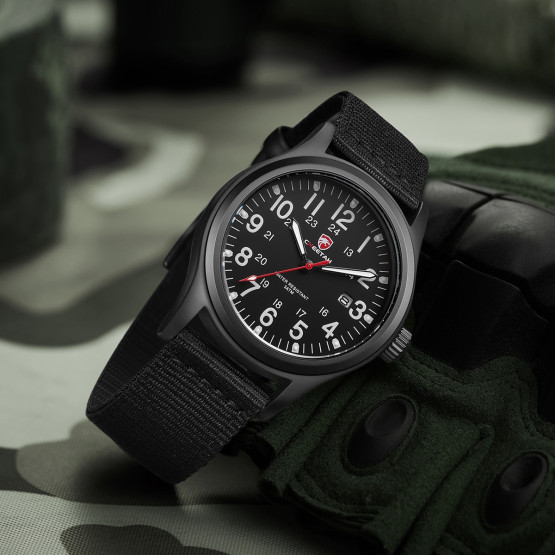 Годинник чоловічий Cheetah Command Black наручний годинник Cheetah #7184