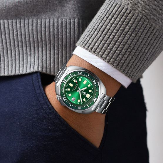Годинник чоловічий Cheetah Diver 20 Bar наручний годинник Cheetah #7079