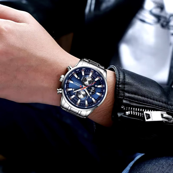 Годинник чоловічий Curren Pacific наручний годинник Curren #9476