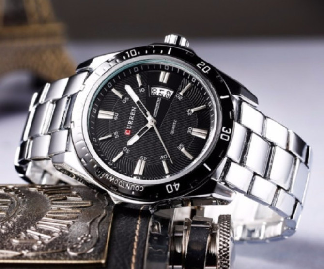 Годинник чоловічий Curren Quartz наручний годинник Curren #1738