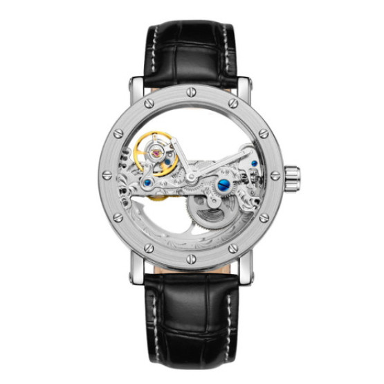 Годинник чоловічий Forsining Air Silver наручний годинник Forsining #365