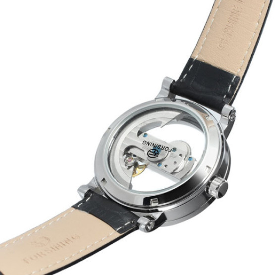 Годинник чоловічий Forsining Air Silver наручний годинник Forsining #371