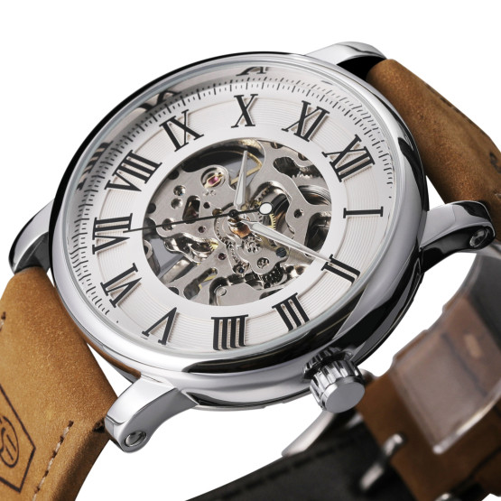 Годинник чоловічий Forsining Vintage Pro наручний годинник Forsining #7192