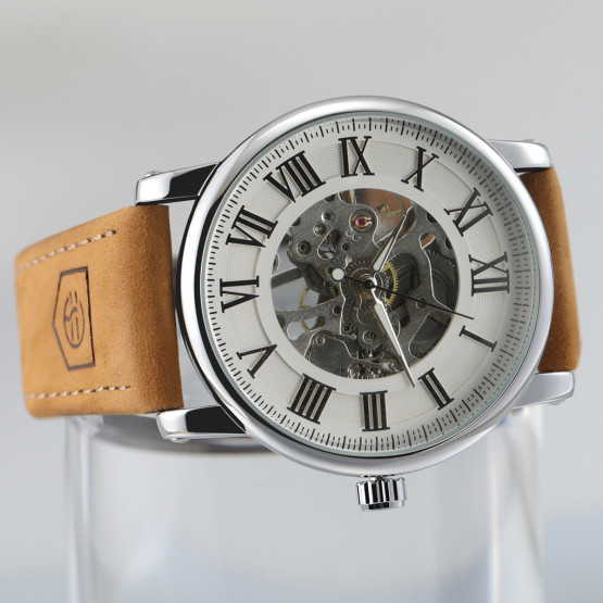 Годинник чоловічий Forsining Vintage Pro наручний годинник Forsining #7193