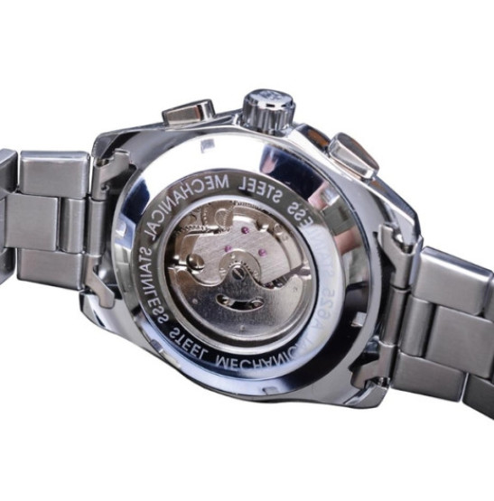 Годинник чоловічий Forsining Walker Steel наручний годинник Forsining #1571