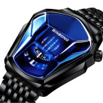 годинник чоловічий hemsut binbono black наручний годинник hemsut