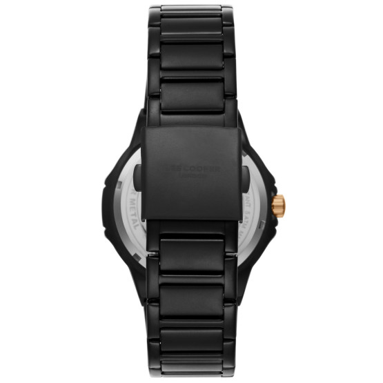 Годинник чоловічий Lee Cooper Brand Black наручний годинник Lee Cooper #7264