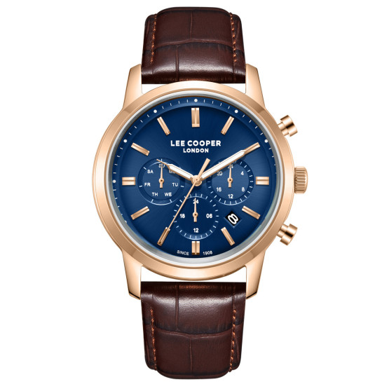 Годинник чоловічий Lee Cooper Coffee наручний годинник Lee Cooper #9724