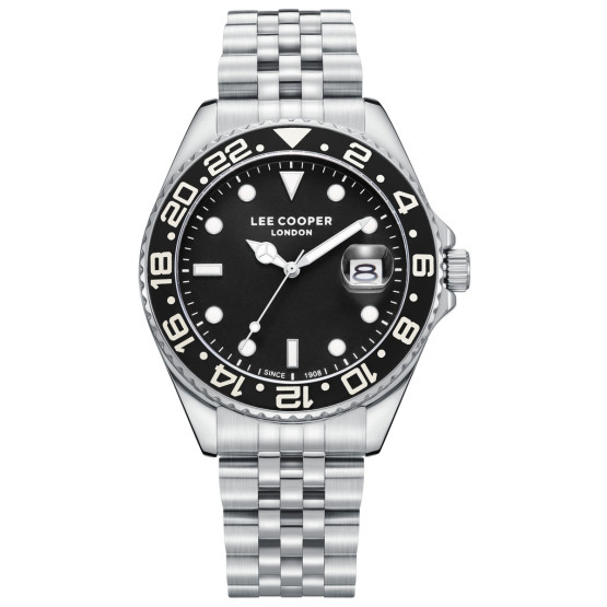 Годинник чоловічий Lee Cooper Daytona Black наручний годинник Lee Cooper #9648