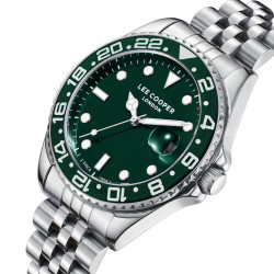 Купити годинник чоловічий lee cooper daytona green наручний годинник lee cooper недорого