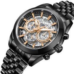 годинник чоловічий lee cooper deluxe mechanical наручний годинник lee cooper