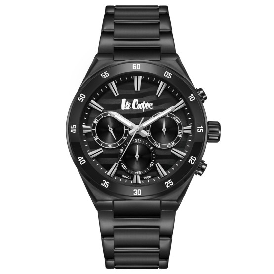 Годинник чоловічий Lee Cooper Hit Black наручний годинник Lee Cooper #9684